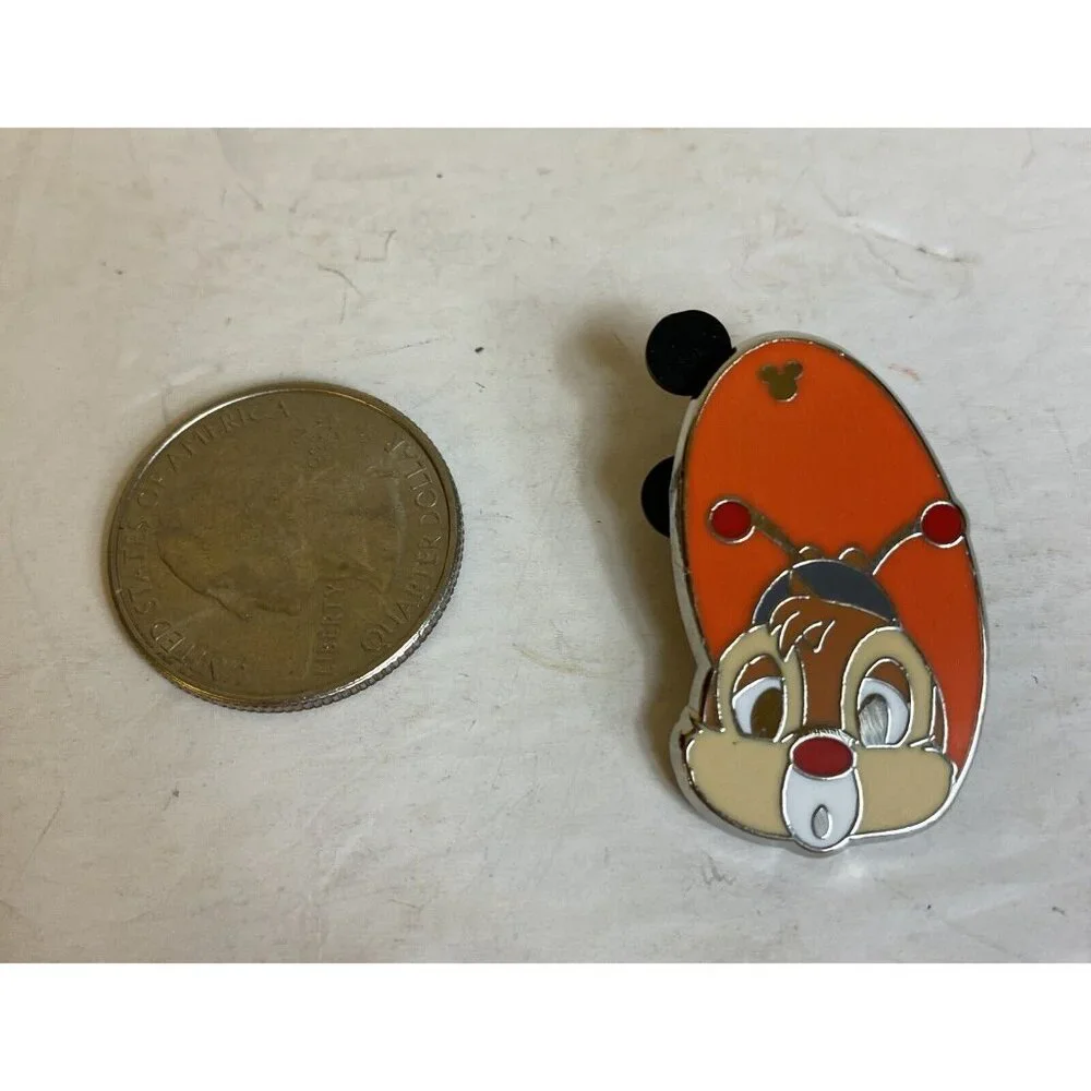 Disney Trading Pin Dale Chipmunk Baseball Cap Hidden Mickey